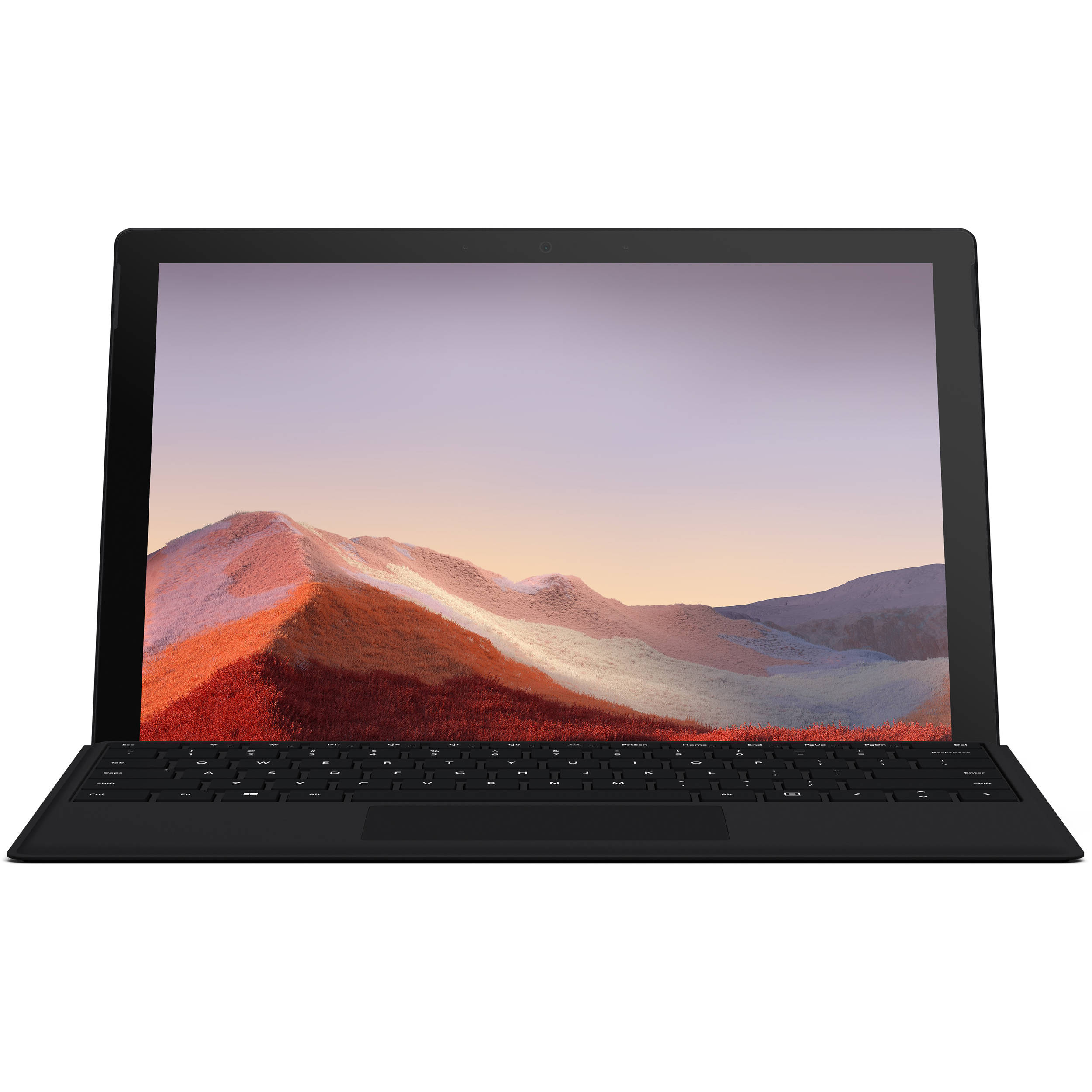 Microsoft Surface Pro 7 i5/8/256 Black Bundle with Black Surface Pro Type Cover 12.3"