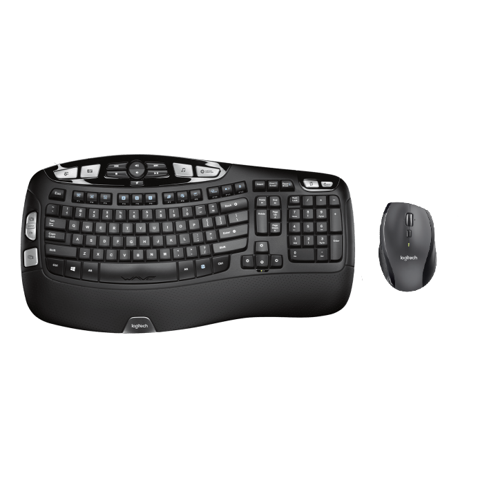Logitech MK570 Wave Comfort Wireless Keyboard and Mouse Combo 