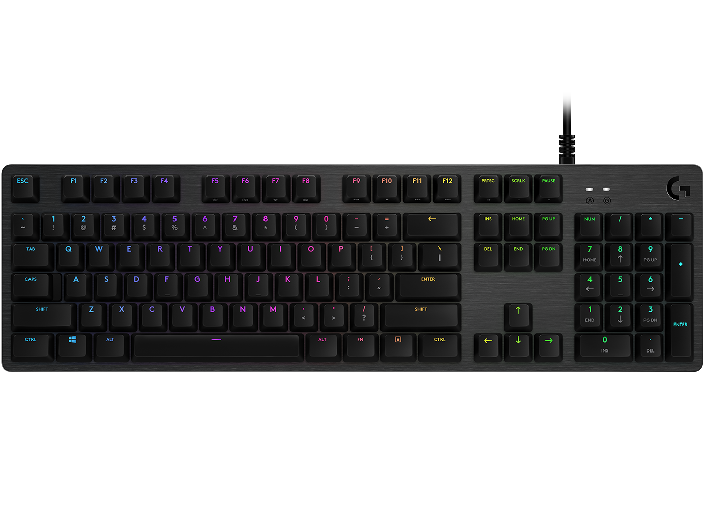 Logitech G512 Carbon English Layout GX Brown Switch Lightsync RGB Mechanical Gaming Keyboard