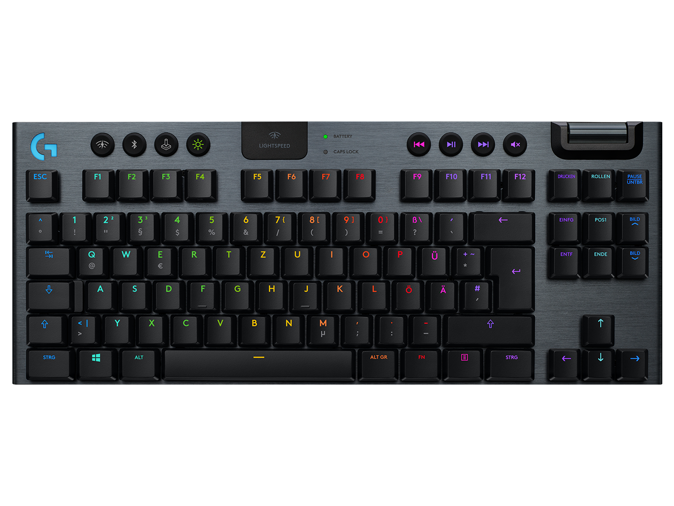 Logitech G915 TKL Tenkeyless Lightspeed Wireless RGB Mechanical Gaming Keyboard Linear - RECON+