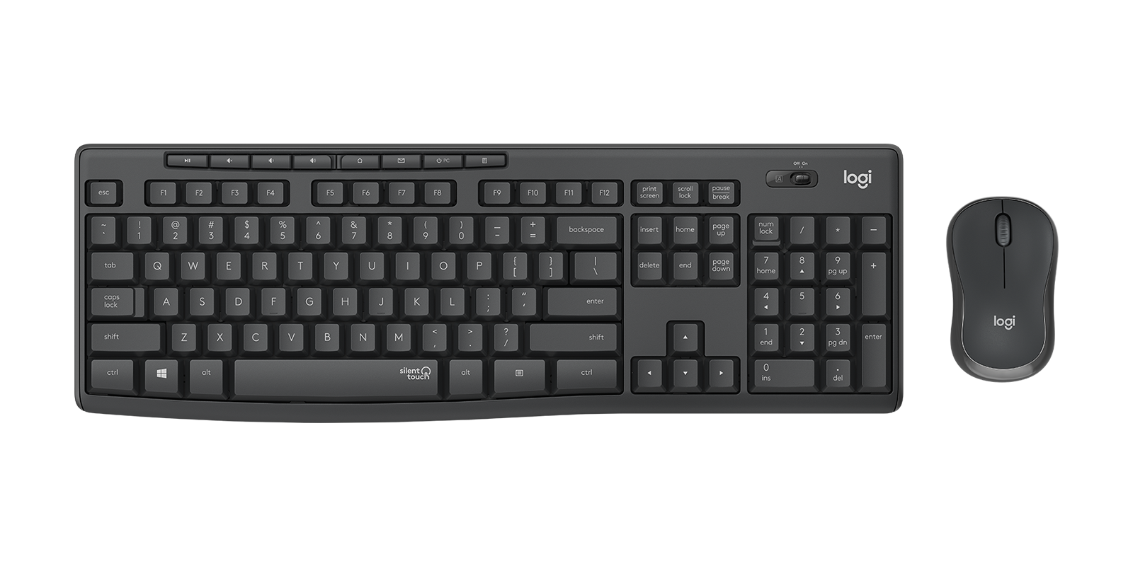 Logitech MK295 Full size Wireless Keyboard and Mouse Combo - RECON