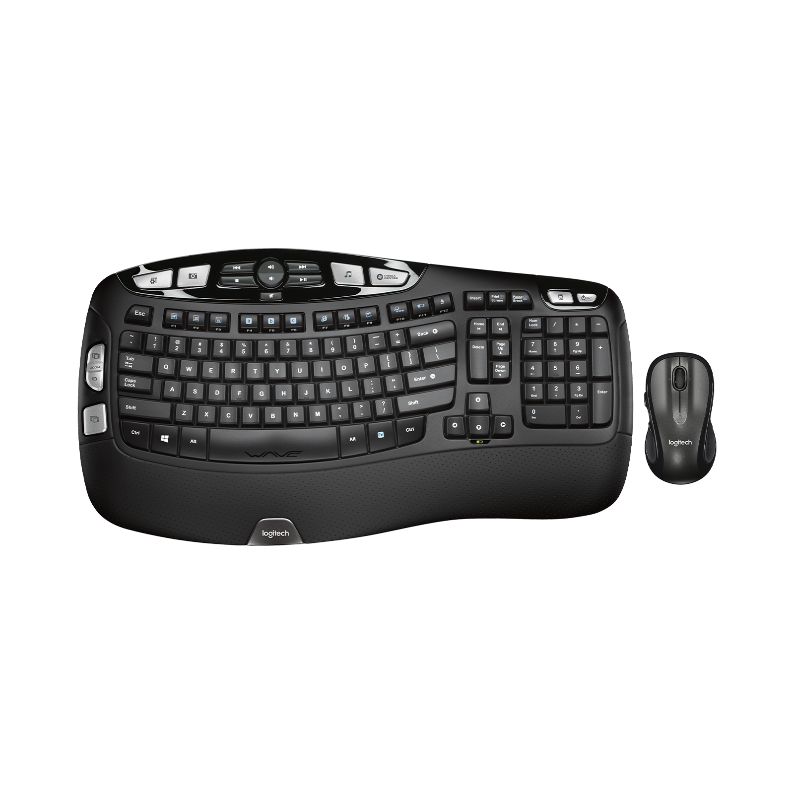 Logitech Wireless Keyboard and Mouse Wave Combo MK550
