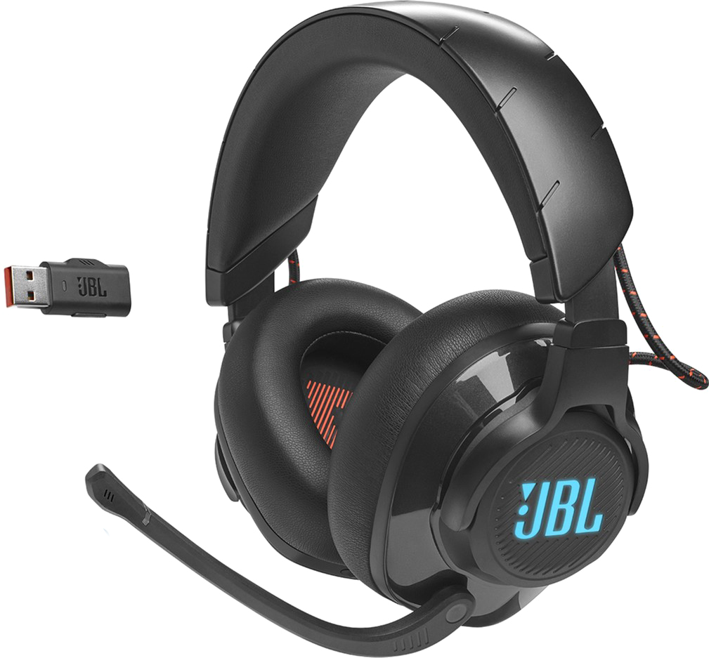 JBL Quantum 610 Wireless Gaming Headset full size 2.4 GHz Black - RECON