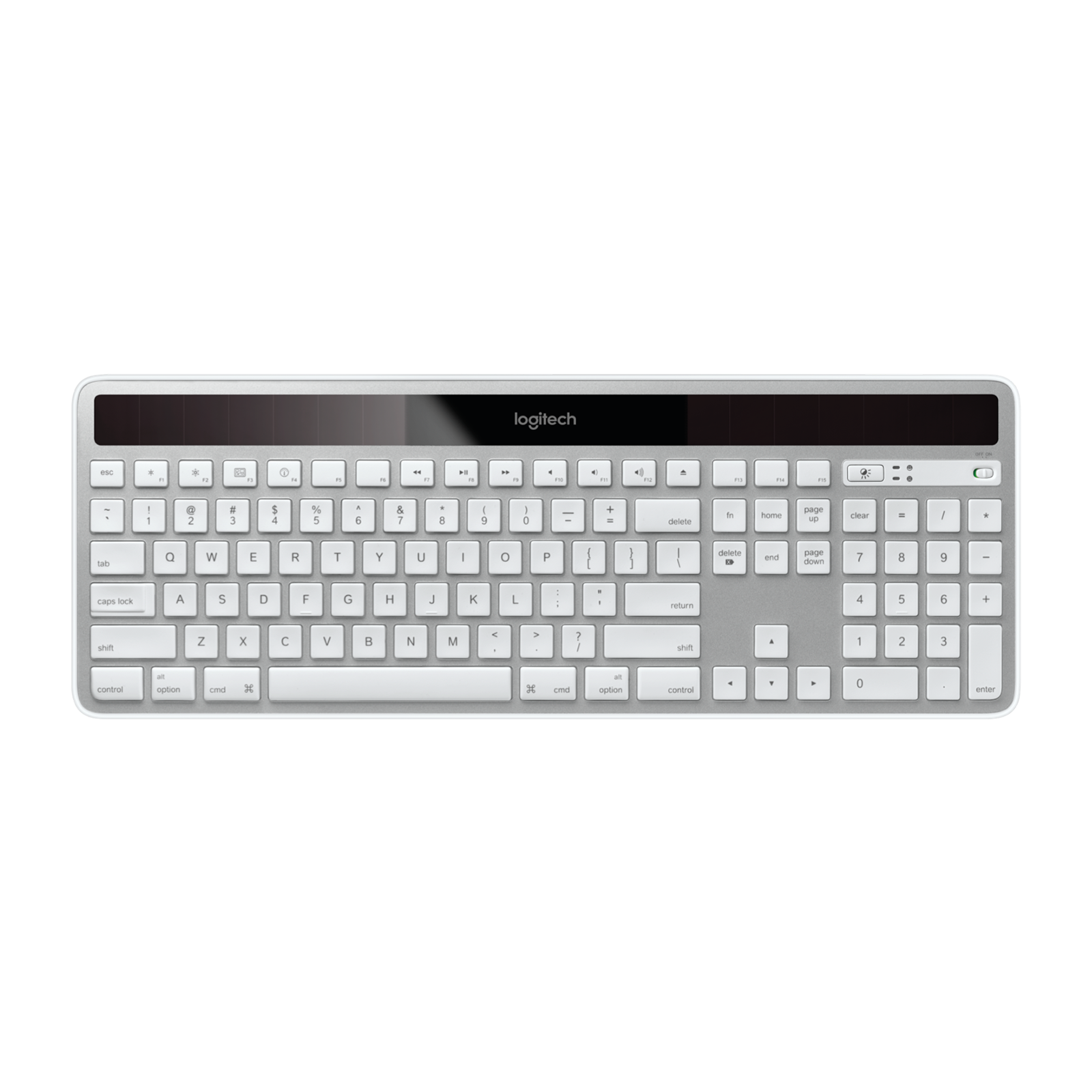 Logitech K750 Wireless Solar Keyboard For Mac