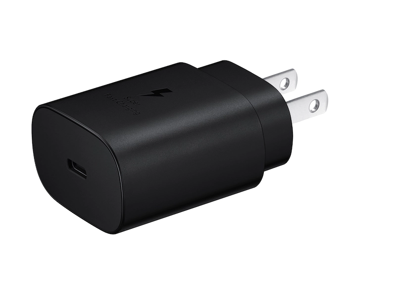 SAMSUNG 25W USB-C Fast Charging Wall Charger Black