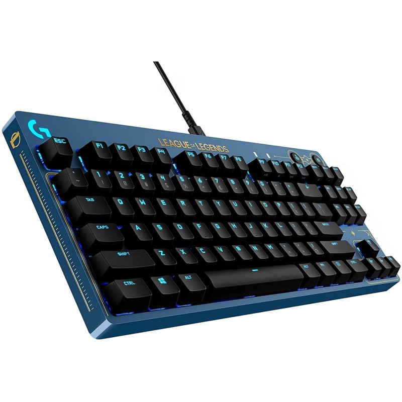 Logitech G PRO League of Legends Wired Mechanical Keyboard Blue