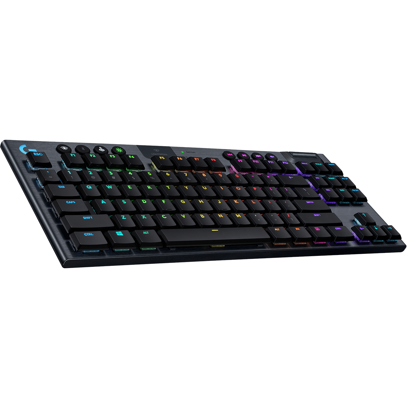 Logitech G915 TKL Tenkeyless Lightspeed Wireless RGB Mechanical Gaming Keyboard Tactile
