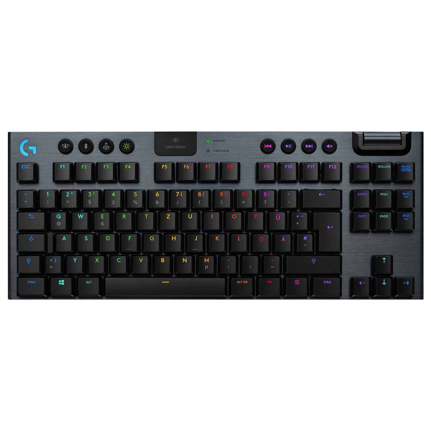 Logitech G915 TKL Tenkeyless Lightspeed Wireless RGB Mechanical Gaming Keyboard Linear