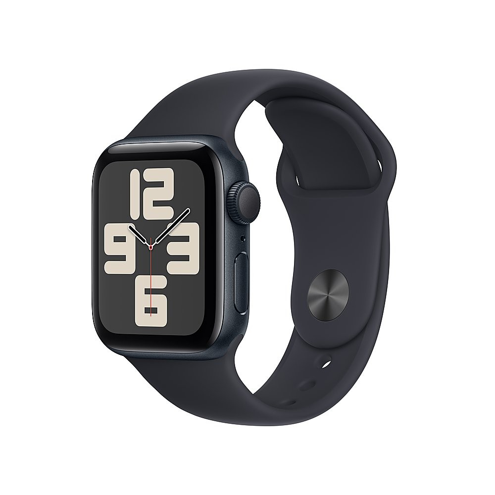 Apple Watch SE 2nd Generation (GPS) 40mm Midnight Aluminum Case with Midnight Sport Band Small-Medium - RECON+