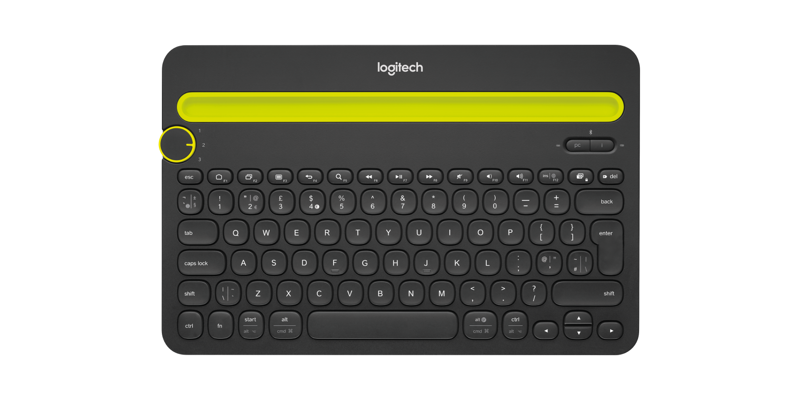 Logitech K480 Bluetooth Multi-Device Wireless Keyboard - RECON