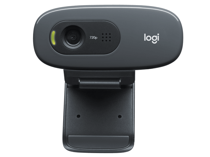 Logitech C270 Wired HD Webcam Black