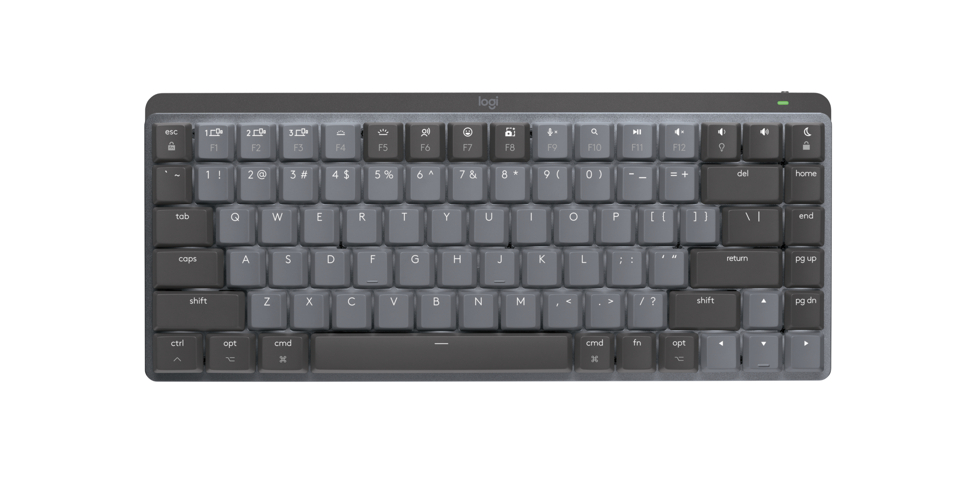 Logitech MX Mechanical Mini Wireless Illuminated Keyboard Clicky 