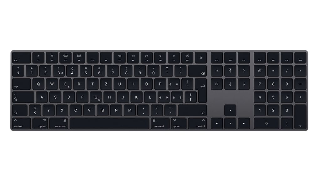 Apple Magic Keyboard with Numeric Keypad Space Gray - RECON+