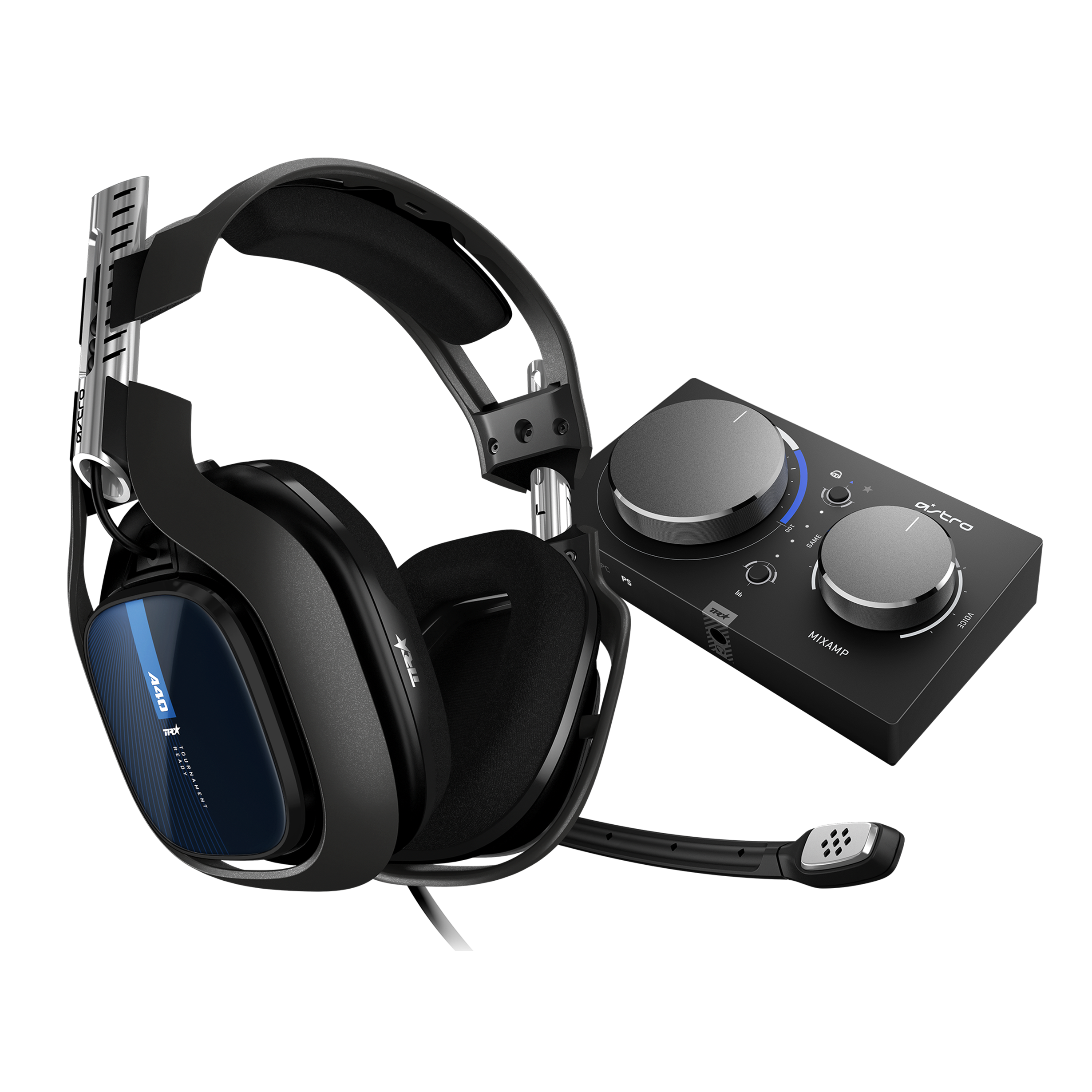 Logitech Astro A40 TR Headset + Mixamp Pro TR Wired Gaming Headset for PS4