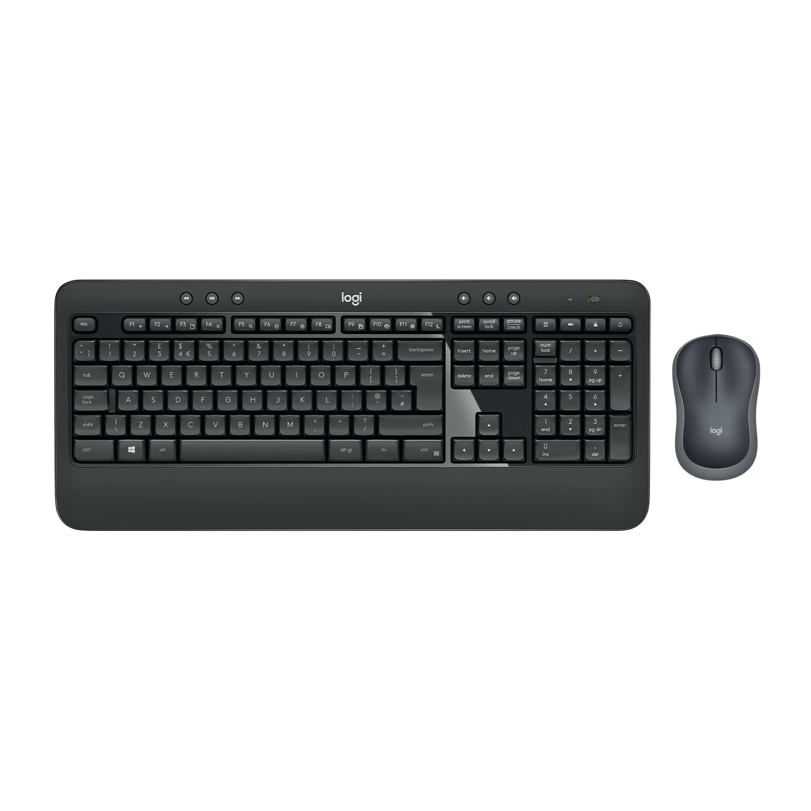 Logitech MK540 Advanced Wireless Keyboard with M185 Mouse & USB Receiver