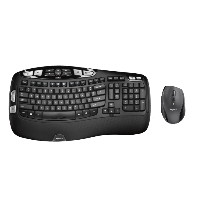 Logitech MK570 Wave Comfort Wireless Keyboard and Mouse Combo 