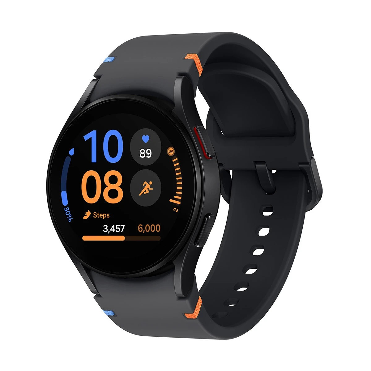 Samsung Galaxy Watch FE 40mm LTE Aluminum Smartwatch Black - RECON