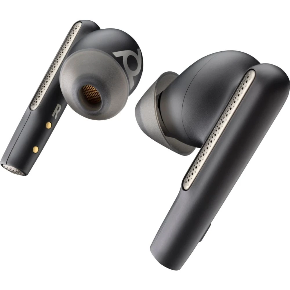 Poly Voyager Free 60 Carbon Black Earbuds with Basic Charge Case - RECON+