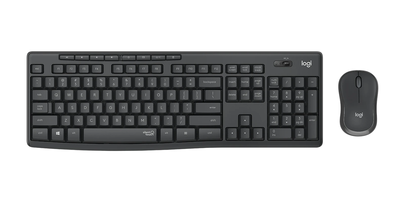 Logitech MK295 Full size Wireless Keyboard and Mouse Combo - RECONECO