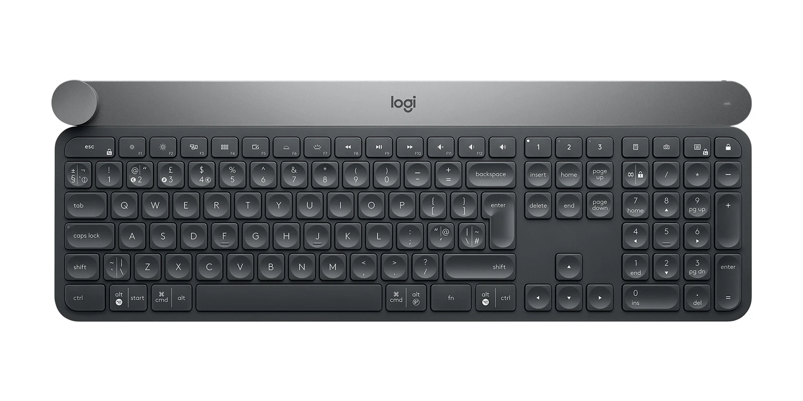 Logitech Craft Advanced Keyboard with Creative Input Dial - RECON
