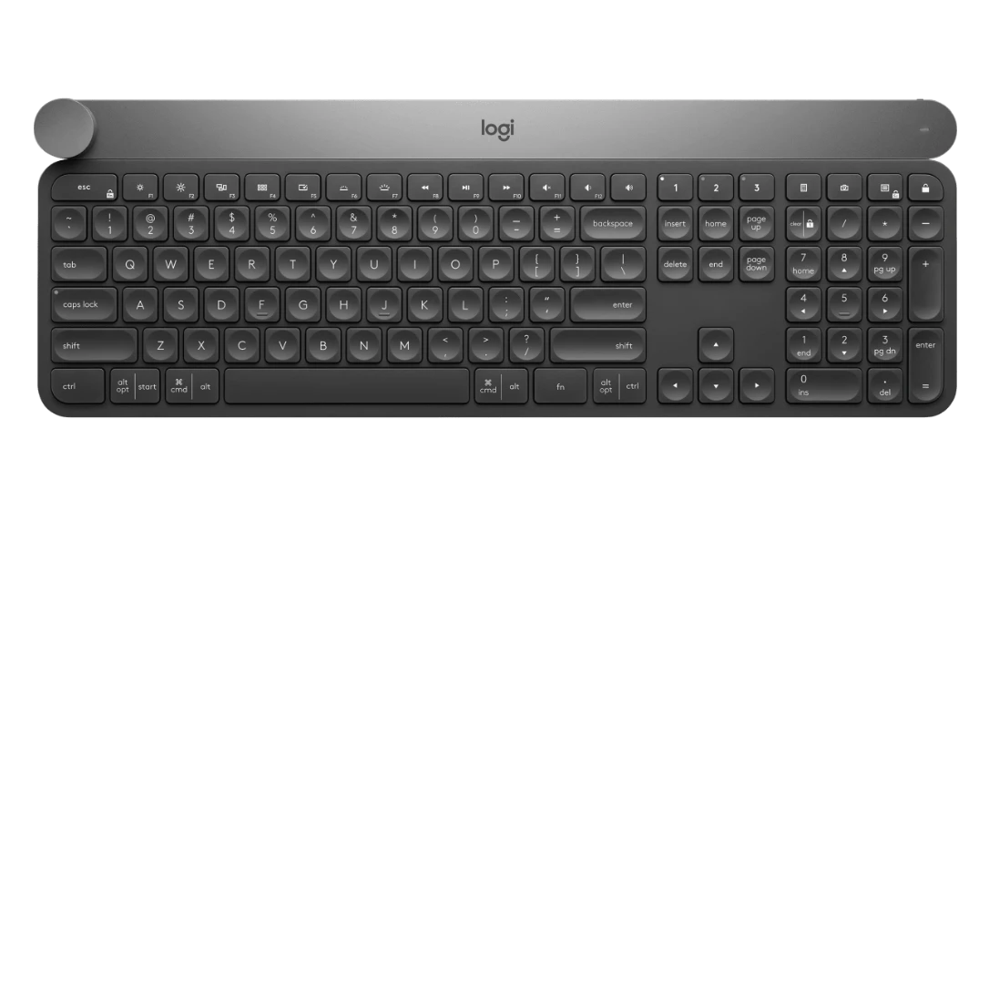 Logitech Craft Advanced Keyboard with Creative Input Dial - RECON