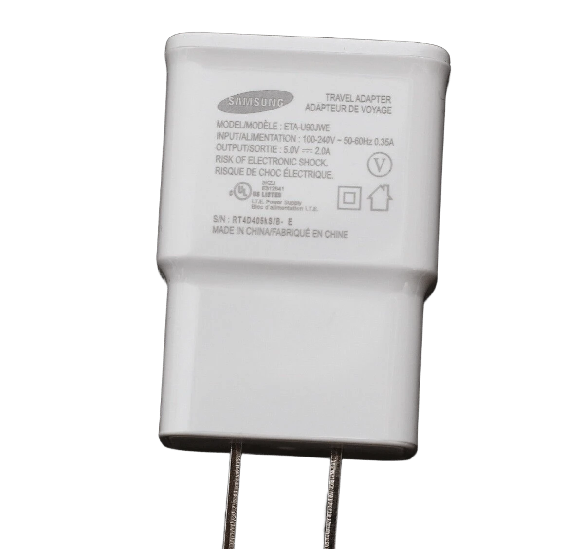 Samsung ETA-U90JWE 5V Micro-USB Wall Charger (White)