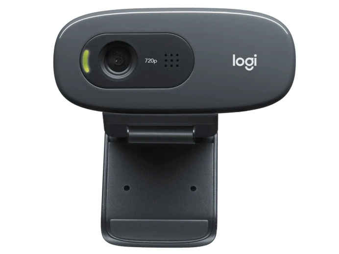 Logitech C270 Wired HD Webcam Black - NEW