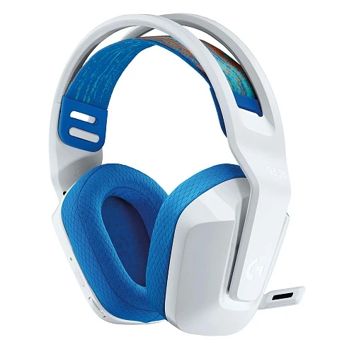 Logitech G535 LIGHTSPEED Wireless Gaming Headset White with USB Receiver - RECON+