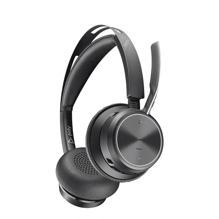 Poly Voyager Focus B825-M UC Microsoft Teams Certified Headset + Charging Stand - RECON