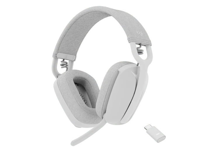 Logitech Zone Vibe Wireless Headset Teams version White - RECON+