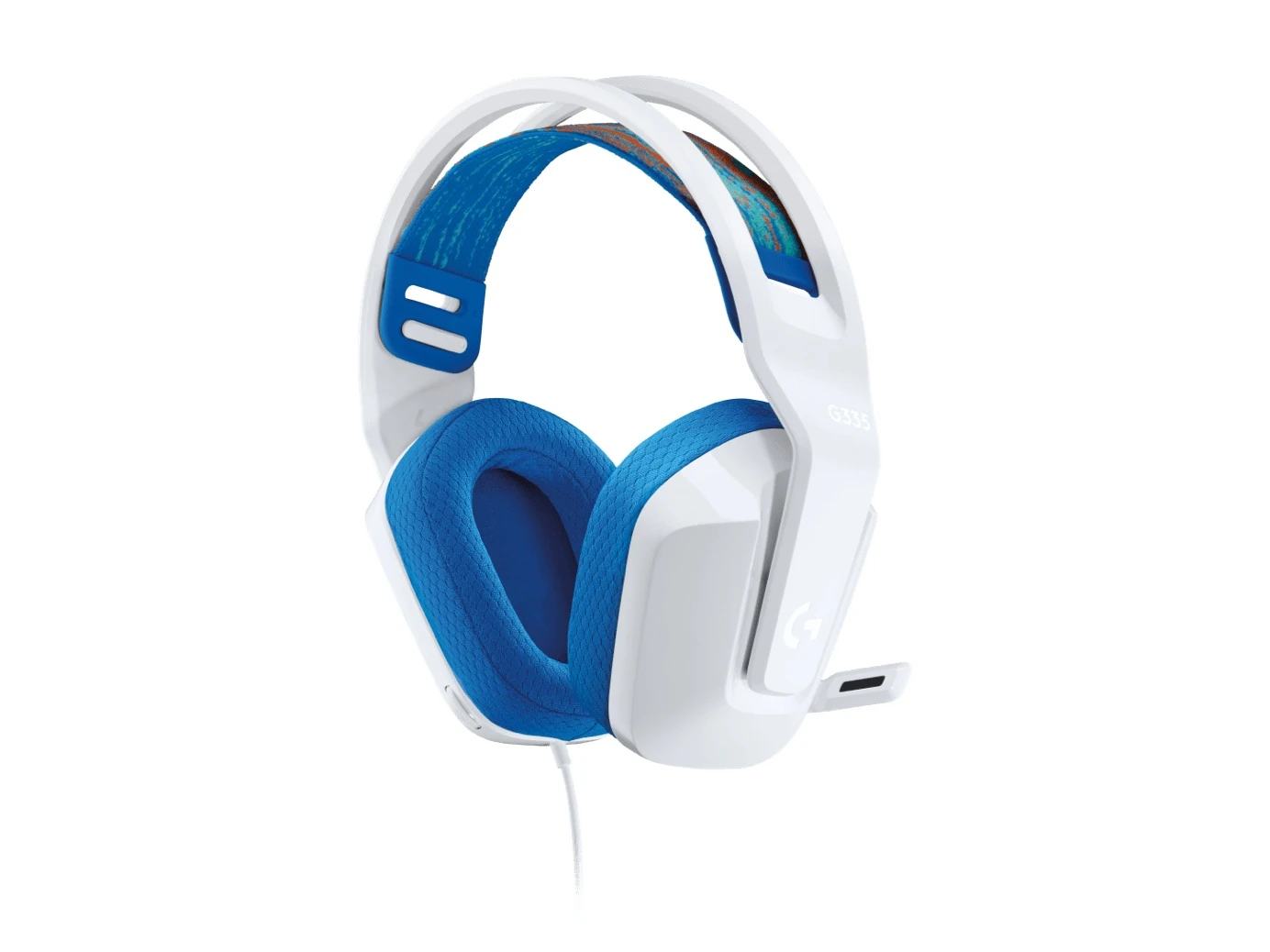 Logitech G335 Wired Gaming Headset White - RECONECO