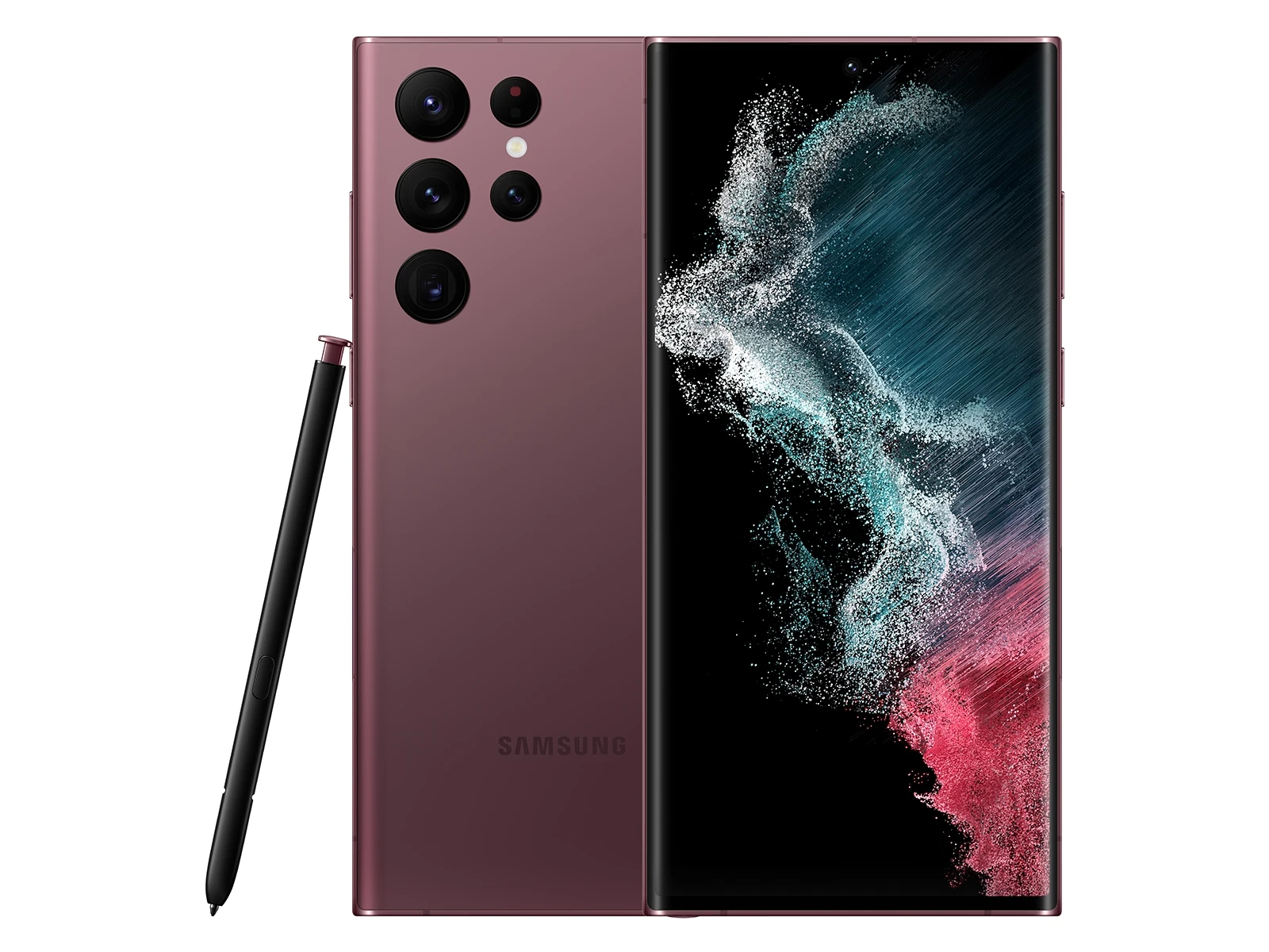 Samsung Galaxy S22 Ultra 256GB Burgundy Unlocked - RECONECO