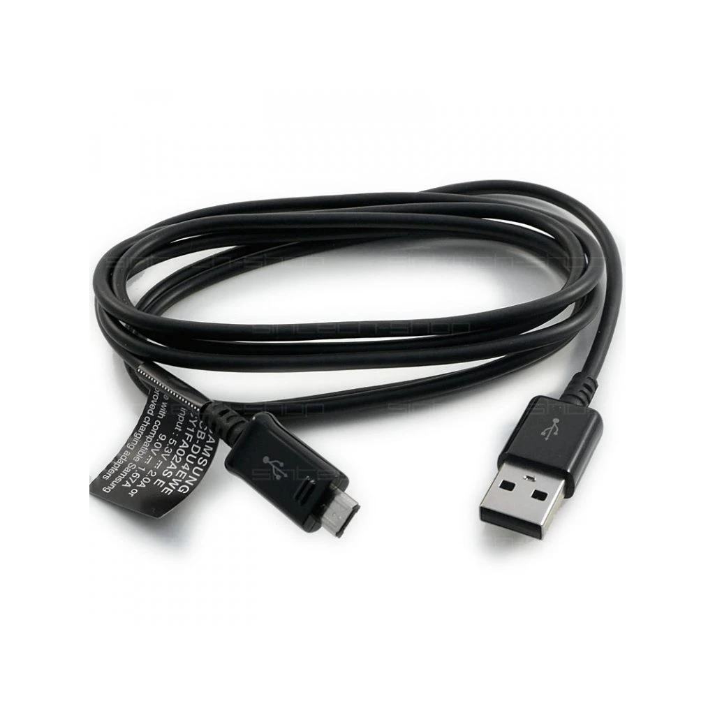 Samsung ECBDU4EBE 1.5m Micro USB Charging & Data Cable Black - NEW