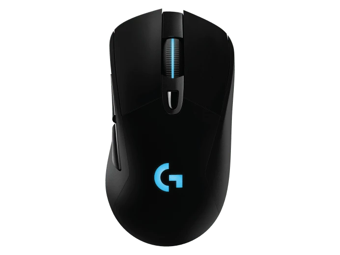 Logitech G703 LIGHTSPEED Wireless Gaming Mouse with HERO Sensor Black - RECONECO