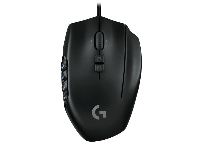 Logitech G600 MMO Wired Gaming Mouse Black - RECONECO