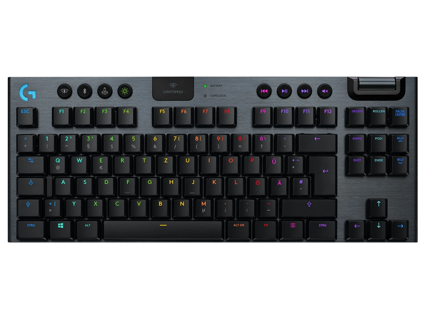 Logitech G915 TKL Tenkeyless Lightspeed Wireless RGB Mechanical Gaming Keyboard Linear 