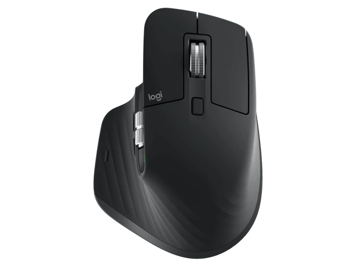 Logitech MX Master 3 Advanced Wireless Mouse Black - RECONECO