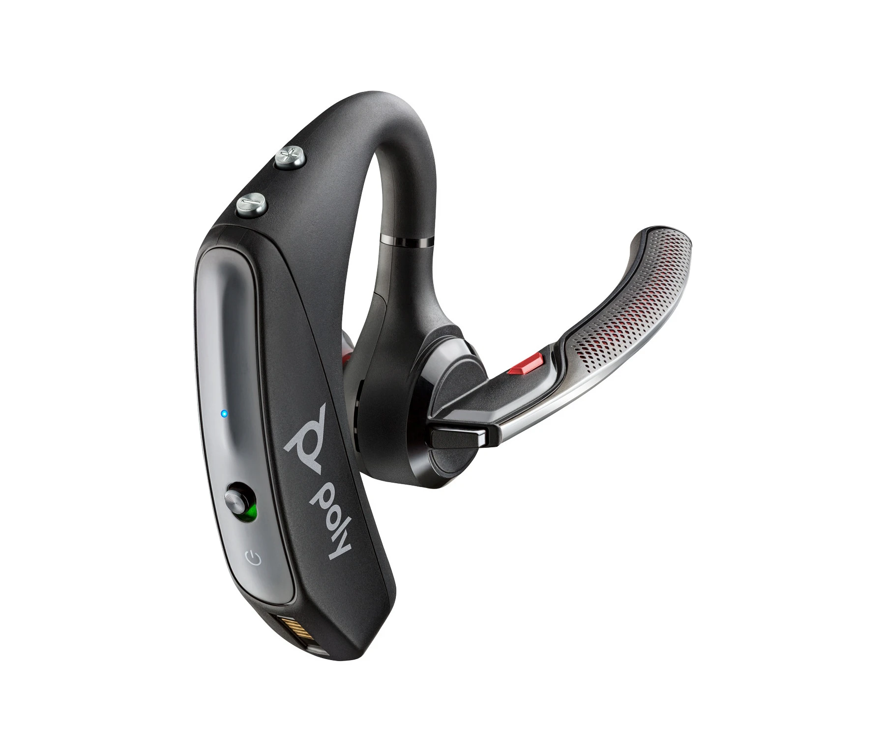 Poly Voyager 5200-M Office Headset with 1-Way Base & USB-C to Micro Cable 7W6D3AA