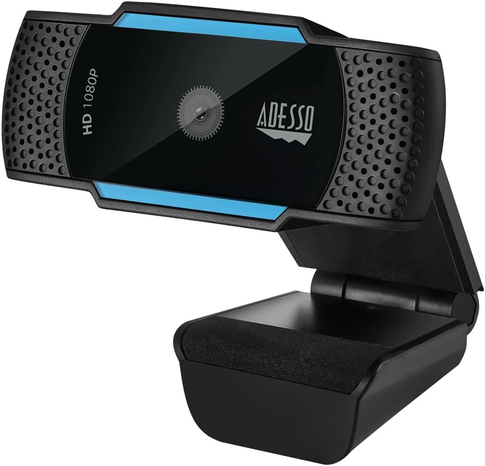 Adesso Cybertrack H5 1080p Hd USB Autofocus Webcam with Microphone - RECON+