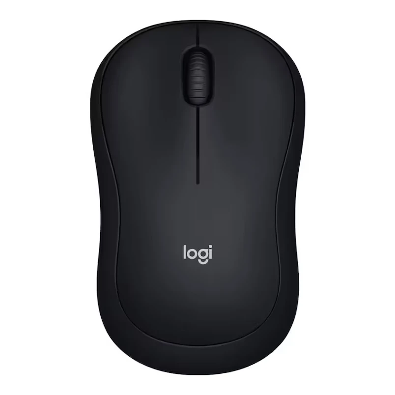 Logitech M185 Wireless Mouse with USB Mini Black