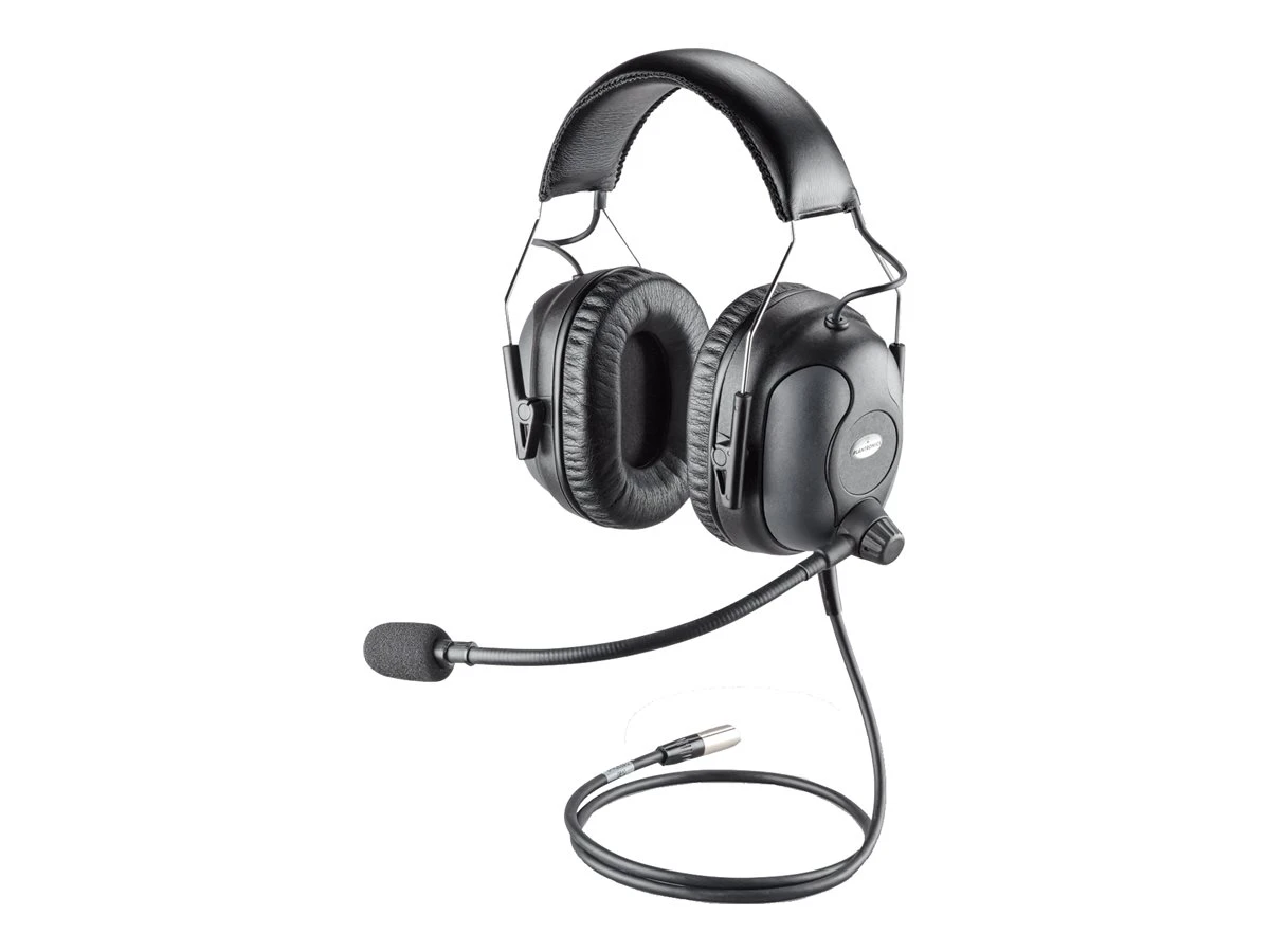 HP Poly SHR 2639-01 Wired Stereo Headset | Binaural Over-Ear Business Headset 