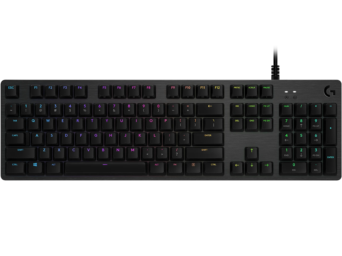Logitech G512 Carbon English Layout GX Brown Switch Lightsync RGB Mechanical Gaming Keyboard