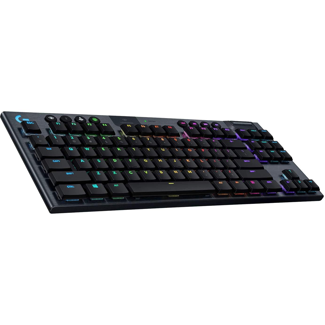 Logitech G915 TKL Tenkeyless Lightspeed Wireless RGB Mechanical Gaming Keyboard Tactile