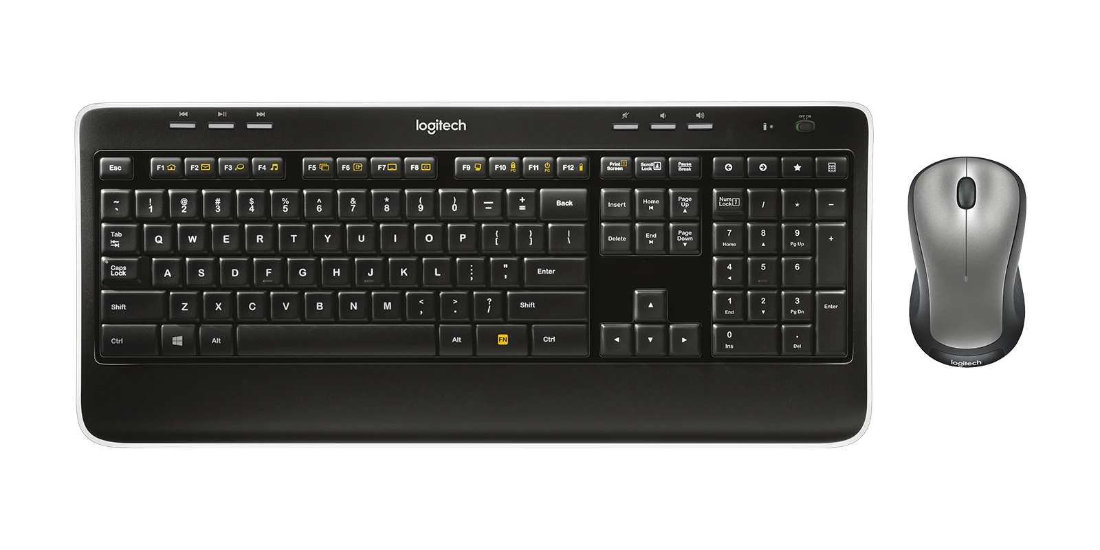 Logitech Wireless Keyboard and Mouse Combo MK520 Convenience and Control