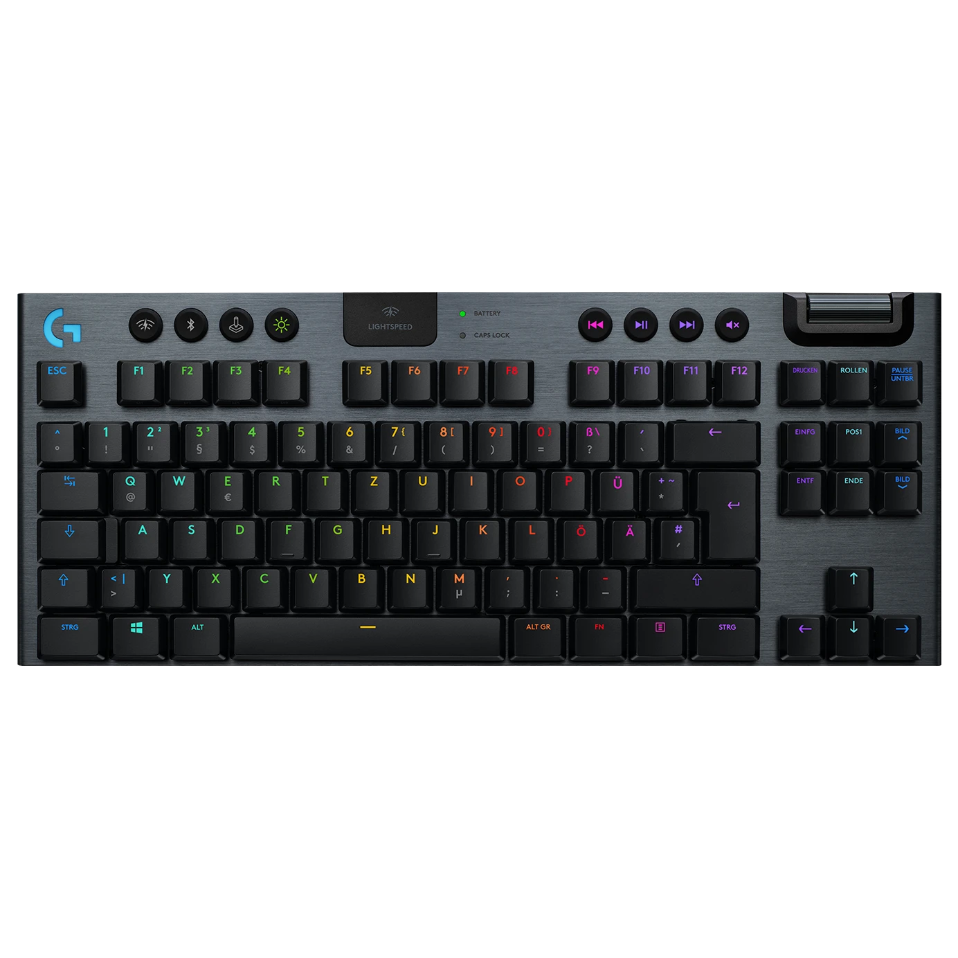 Logitech G915 TKL Tenkeyless Lightspeed Wireless RGB Mechanical Gaming Keyboard Linear