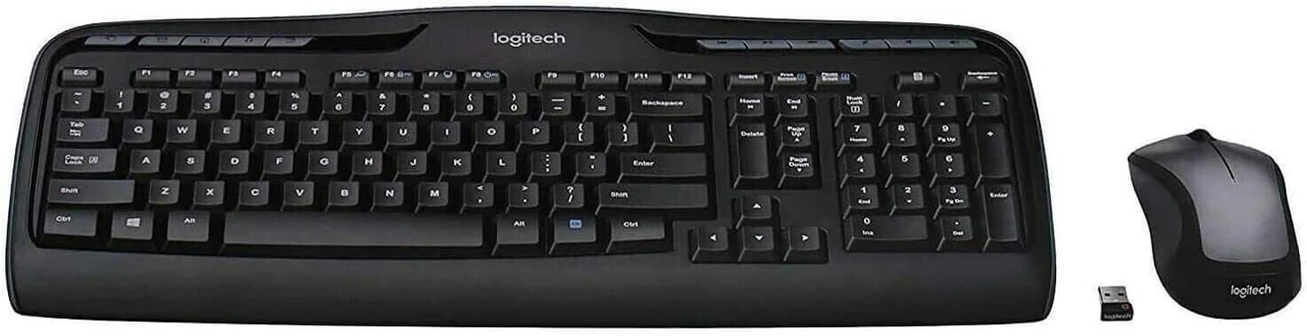 Logitech MK335 Full-size Wireless Membrane Optical Keyboard and Mouse - RECONECO