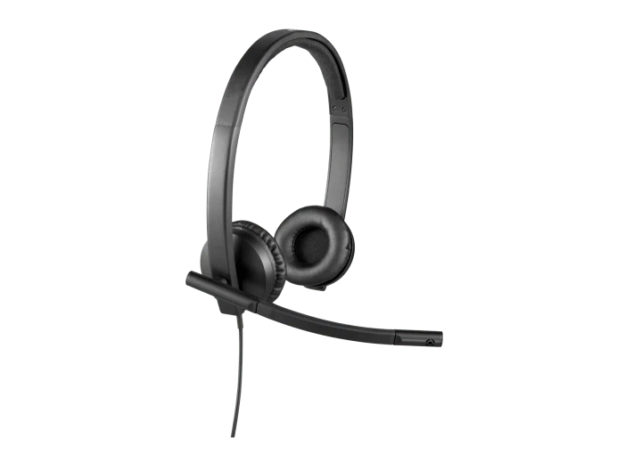 Logitech H570e Wired Stereo Headset USB