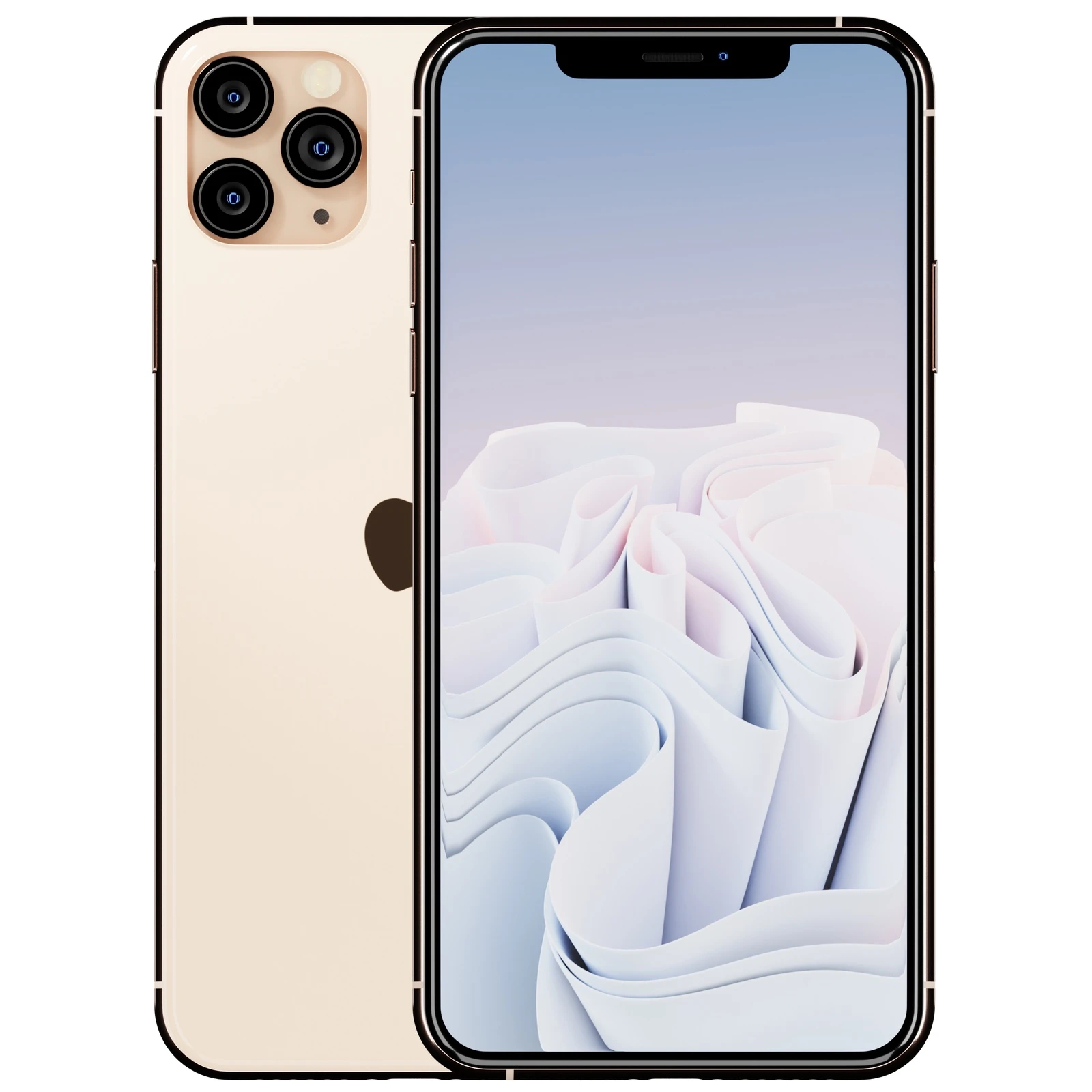 iPhone 11 Pro Max 256GB Gold Unlocked -RECON+