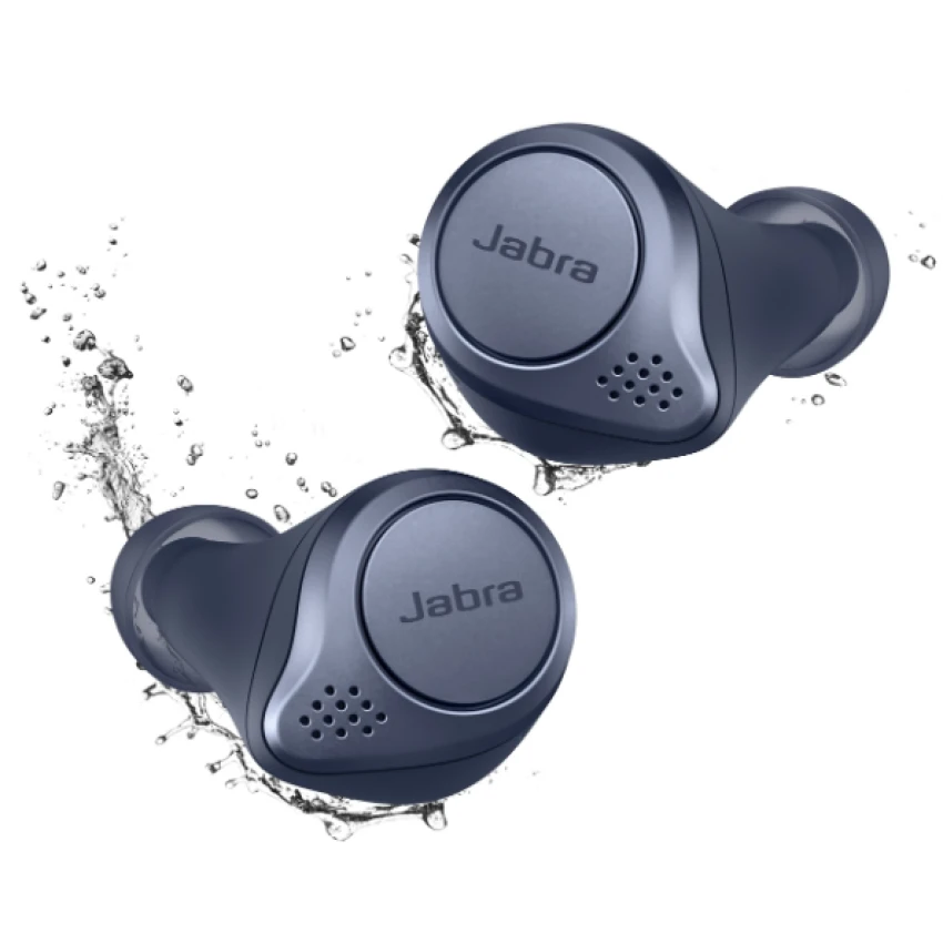 Jabra Elite Active 75t – True Wireless Bluetooth Earbuds Navy Blue - RECONECO