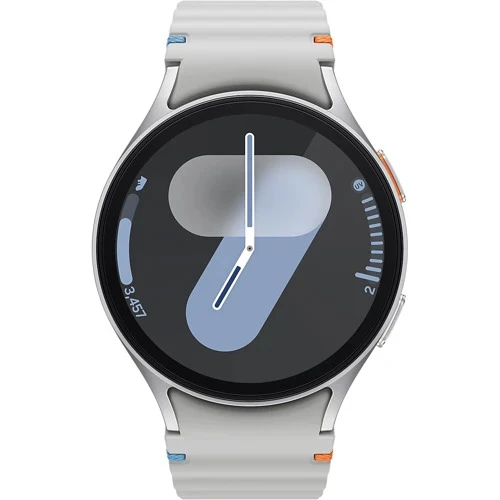 Samsung Galaxy Watch7 44mm LTE Smartwatch Silver with Silver Sport Band - RECON+